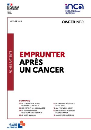 Emprunter après un cancer