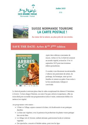 Carte Postale Juillet 2025