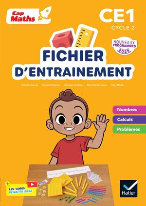 Cap Maths CE1 - Ed. 2025 - Fichier nombres et calculs