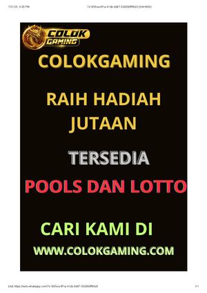 Colokgaming #Colok Gaming