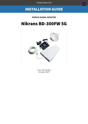 Mobile Signal Booster Nikrans Bd 300fw