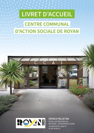 LIVRET D’ACCUEIL CENTRE COMMUNAL D'ACTION SOCIALE DE ROYAN