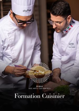 CUISINIER FORMATION PLAQUETTE