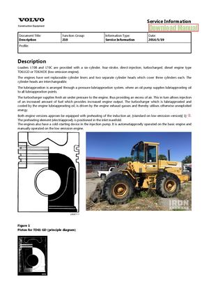 Volvo L70d Wheel Loader SM
