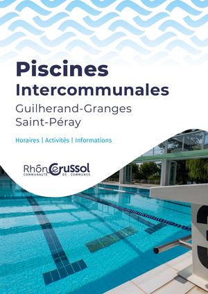 Depliant Piscines