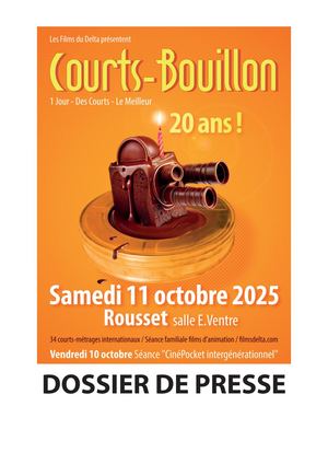 Dossier De Presse Courts-Bouillon les 20 ans