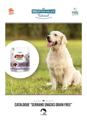 Tapas for dogs (semi moist snacks) of Mediterranean Natural