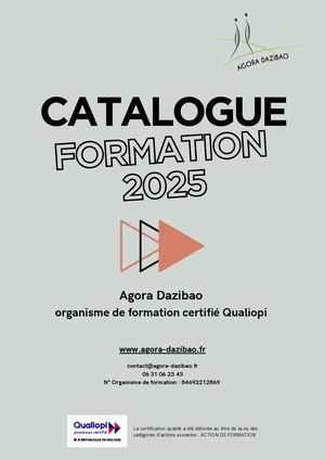 Catalogue Formation 2024 25