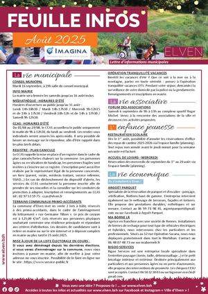 Feuille Infos Aout 2025