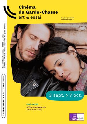 Programme cinéma 3 sept. > 7 oct.
