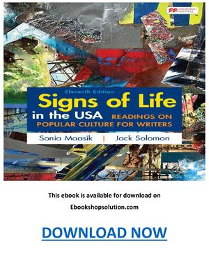 Signs Of Life In The USA 11th Edition PDF