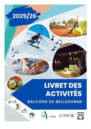 Livret Activités En Belledonne 2025 2026