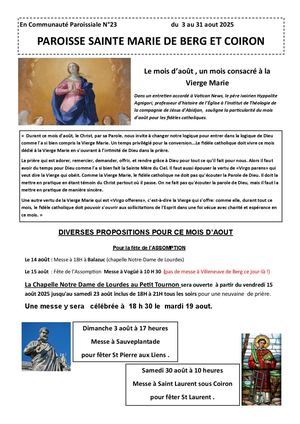 En communauté paroisiale