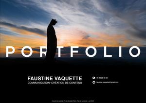 Portfolio - Faustine Vaquette