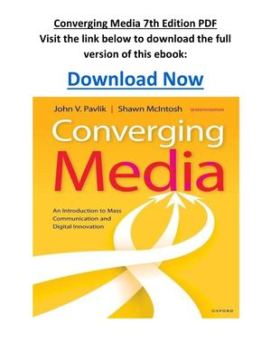 Converging Media 7th Edition
