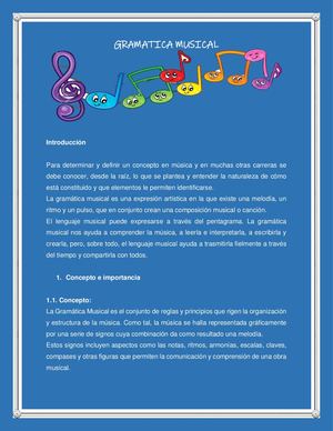 Gramática Musical