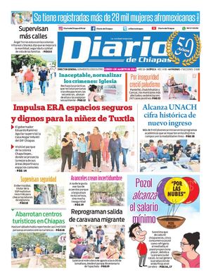 Portada, Lunes 4 De Agosto De 2025