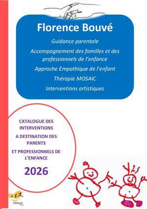 Catalogue Proposition Interventions Auprès Parents Et Pros 2026