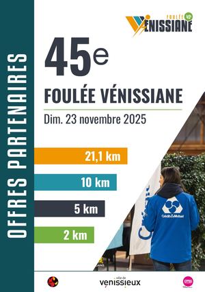 Plaquette Partenaires Foulée 2025