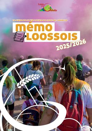 MÉMO LOOSSOIS - GUIDE DE LA VIE LOCALE 2025/2026