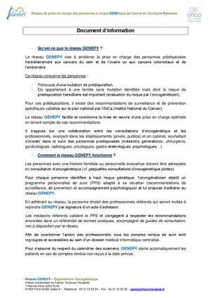 Document Information Réseau Professionnel