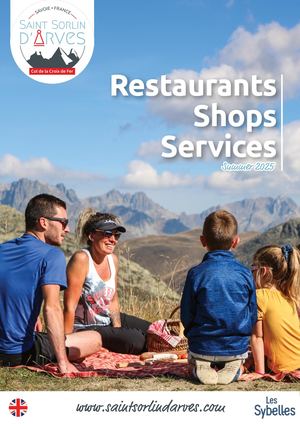 Restaurants, shops & services guide - Summer 2025