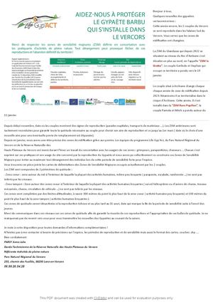 Gypaète barbu 2025 (Vercors 26)