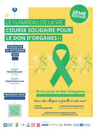 2025 Course Don Organes Ghu Affiche