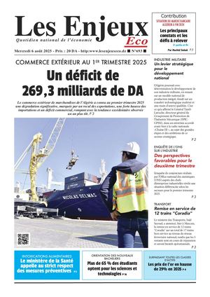 LES ENJEUX ECO N°693