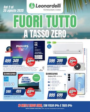 Fuoritutto A TASSO ZERO!