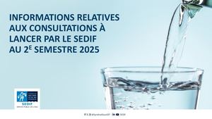 Informations relatives aux consultations à lancer au 2ème semestre 2025