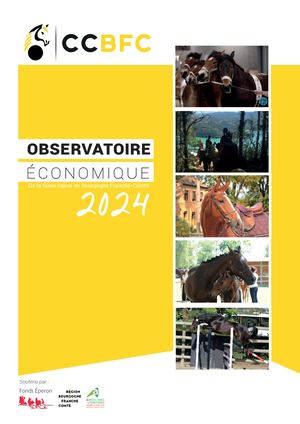 Observatoire Economique Régional de la Filière Equine de Bourgogne Franche-Comté