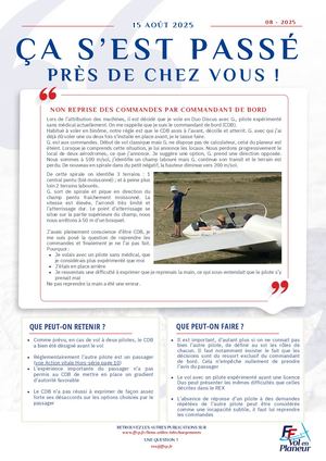 Ça S'est Passé Près De Chez Vous - Août 2025