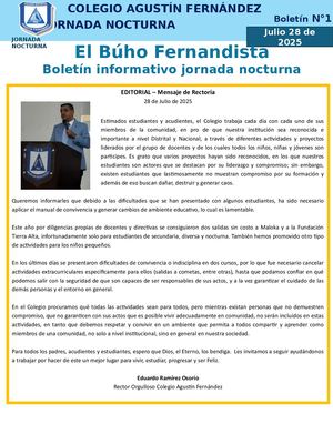 Boletín N°11 Búho Fernandista