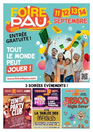 Foire de Pau 2025 - Le programme