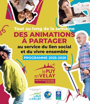 Programme 2025-2026 Centre Socio-culturel de Guitard