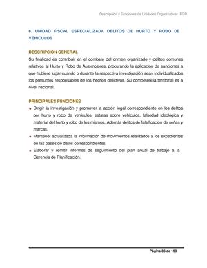 6 Unidad Fiscal Especializada Delitos De Hurto Y Robo De Vehiculos