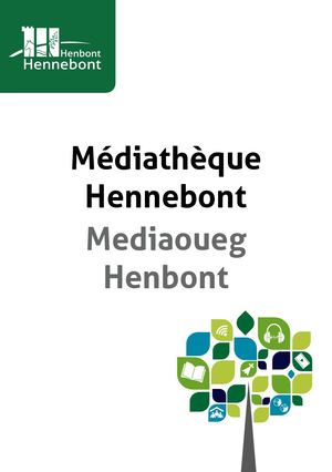 Plaquette médiathèque d'Hennebont