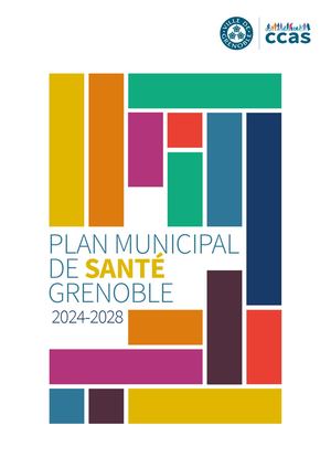 Grenoble -  Plan Municipal De Sante 2024