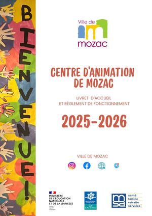 Livret d'accueil et règlement de fonctionnement 2025 2026