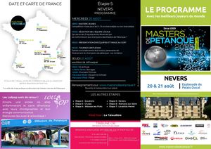 Masters de pétanque 2025 Nevers