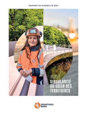 DEMATHIEU BARD - Rapport du Durabilité 2024