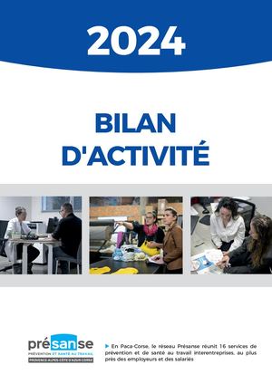 Bilan d'activité 2024 de Présanse Paca-Corse