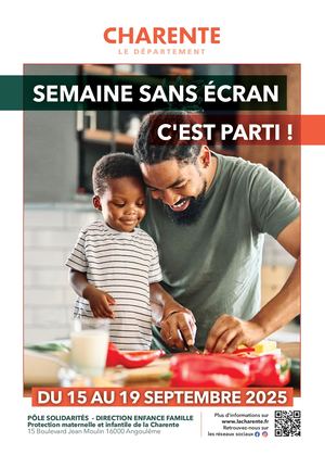 Programme - Semaine Sans Ecran