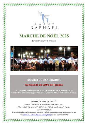 Dossier Candidatures Chalet Noël 2025