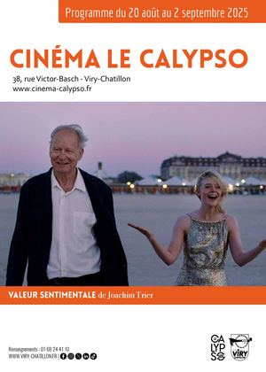 Programme du Calypso 20 août 2025