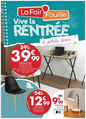 La Foir'Fouille : Vive la Rentrée à petits prix