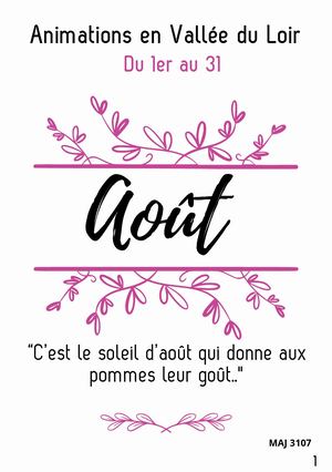 Le Mensuel Des Animations En Vallee Du Loir (1)