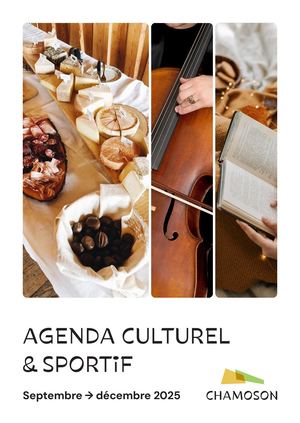 Agenda Culturel Et Sportif Septembre Decembre 25