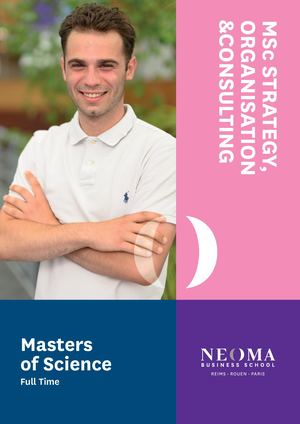 MSC STRATEGY ORGANISATION & CONSULTING BROCHURE - 2025